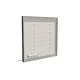 100x100cm - ścienna rama S50T podświetlenie tylne LED, profil czarny