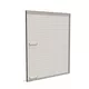 200x250cm - ścienna rama S50T podświetlenie tylne LED, profil czarny