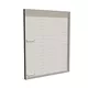 200x250cm - ścienna rama S100T podświetlenie tylne LED, profil czarny