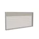 200x100cm - ścienna rama S100T podświetlenie tylne LED RGBW, profil srebrny