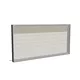 200x100cm - ścienna rama S100T podświetlenie tylne LED RGBW, profil czarny