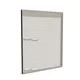 200x250cm - ścienna rama S100T podświetlenie tylne LED RGBW, profil czarny