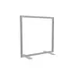 100x100cm - stojąca rama S50D, stopy standard, profil srebrny