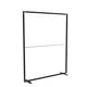 200x250cm - stojąca rama S50D, stopy standard, profil czarny