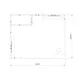 5x4m - stoisko Modularico M100 LED układ L-02854M100, Deco Lamel, zaplecze, lada, półki, mocowanie TV, nadstawka