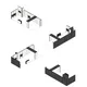 10x4m - stoisko Modularico M100 LED układ L-033104M100