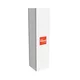 50x50x200cm - Modularico Tower S4 S50 podświetlenie tylne LED, kolor srebrny
