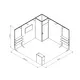 4x4cm - stoisko Modularico M50 układ L-00344M50