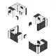 Modularico M100LED, L Layout, 200x200cm [CLONE] [CLONE] [CLONE] [CLONE] [CLONE] [CLONE] [CLONE]