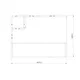 4x3m - stoisko Modularico M100 LED układ L-01243M100, zaplecze, lada, sufit