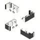 10x5m - stoisko Modularico M150 LED układ L-002105M150, zaplecze, lada, mocowania TV, panel Lamel