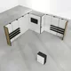 5x5m - stoisko Modularico M50 układ L-01255M50
