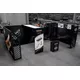 3x3m - stoisko Modularico M50 układ L-00133M50