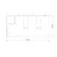 10x5m - stoisko Modularico M100 LED układ L-038105M100