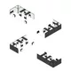 10x5m - stoisko Modularico M100 LED układ L-038105M100