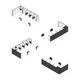 10x5m - stoisko Modularico M100 LED układ L-037105M100