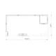 10x5m - stoisko Modularico M150 LED układ L-015105M150
