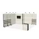 5x5m - stoisko Modularico M50 układ L-01155M50