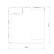 5x5m - stoisko Modularico M100 LED układ L-04155M100