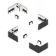 5x5m - stoisko Modularico M100 LED układ L-04255M100