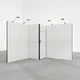 3x3m - stoisko Modularico MQ50 układ L-00133MQ50