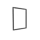 90x50cm - ściana Quadro Modularico M50, profil czarny