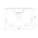 6x4m - stoisko Modularico M50 układ PW-01464M50