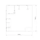 3x3m - stoisko Modularico MQ50 układ L-00233MQ50