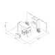 8x8m - stoisko Modularico M150 LED układ PW-018105M150