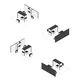 8x8m - stoisko Modularico M150 LED układ PW-018105M150