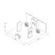 8x8m - stoisko Modularico M150 LED układ PW-01988M150