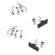 8x8m - stoisko Modularico M150 LED układ PW-01988M150