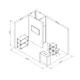 4,5x3m - stoisko Modularico M150 LED układ W-02243M150