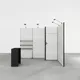 3x3m - stoisko Modularico MQ50 układ L-00233MQ50