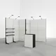 3x3m - stoisko Modularico MQ50 układ L-00233MQ50