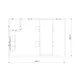 4,5x3m - stoisko Modularico M100 LED układ L-04943M100