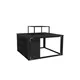 130x130x70cm - regał Podium z nadstawką do Modularico, 1x szafka