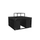 130x130x70cm - regał Podium z nadstawką do Modularico, 2x szafka