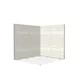 2x2m h2m - stoisko Modularico MGO LED srebrne układ L-00122H2MGOS