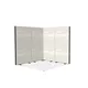 2x2m h2m - stoisko Modularico MGO LED czarne układ L-00222H2MGOB