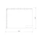 4x3m h2,5m - stoisko Modularico MGO LED czarne układ L-00533H25MGOB