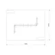 5x4m h2,5m - stoisko Modularico MGO LED srebrne układ W-00854H25MGOS