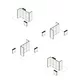 5x4m h2,5m - stoisko Modularico MGO LED srebrne układ W-00854H25MGOS