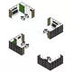 5x5m - stoisko Modularico M50 układ L-02155M50