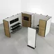 5x5m - stoisko Modularico M50 układ L-02255M50