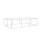 Podwieszenie Light SQ proste - 600x400x150cm - grafika tekstylna, linki z mocowaniem