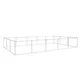 Podwieszenie Light SQ proste - 1000x600x150cm - grafika tekstylna, linki z mocowaniem
