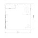 5x5m - stoisko Modularico M100 LED układ L-04755M100