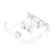 3x3m - Modularico M100 LED booth, L layout - 00133M100 [CLONE] [CLONE] [CLONE]
