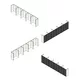 2x1m - stoisko Modularico Easy 50 układ 5 stoisk szeregowych